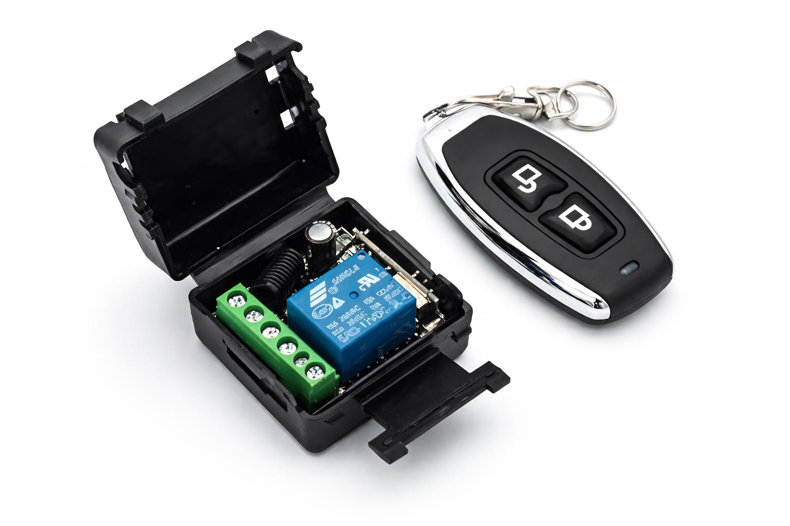Single Channel RF Based Security Device Controller