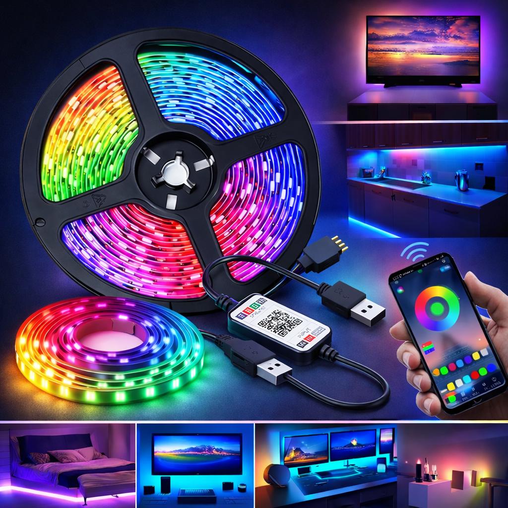 FloRo — Smart Mobile Operated Multi-Colour LED Controller